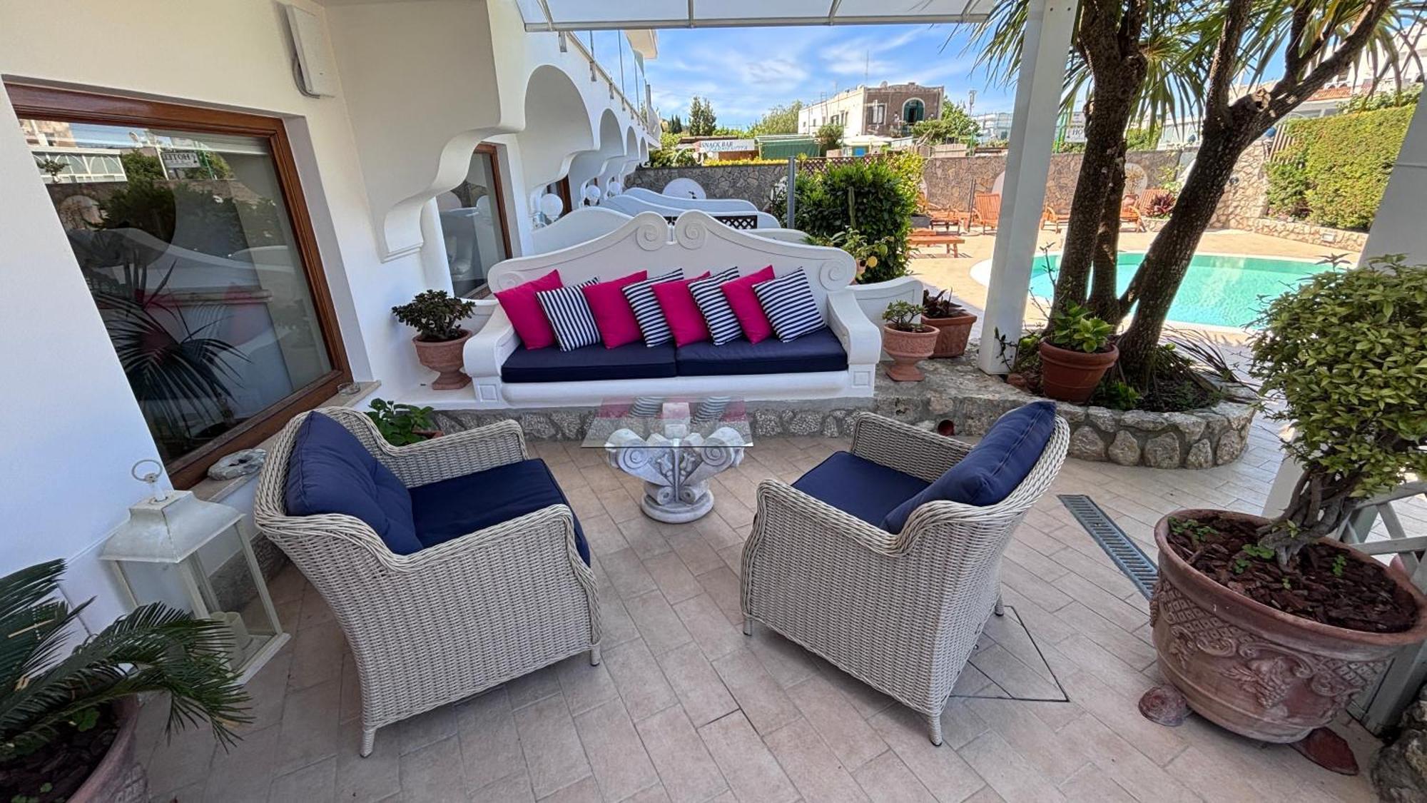 Capri Bougainville Anacapri  Exteriör bild